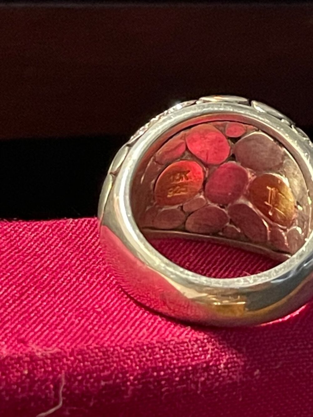 JOHN HARDY DIAMOND KALI RING - Picture 9 of 9
